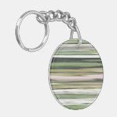 Abstrakte Nummer 2: Olive green verschwur Schlüsselanhänger (Vorderseite links)