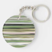 Abstrakte Nummer 2: Olive green verschwur Schlüsselanhänger (Rückseite)