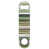 Abstrakte Nummer 2: Olive green verschwur Speed Flaschenöffner (Vorderseite)