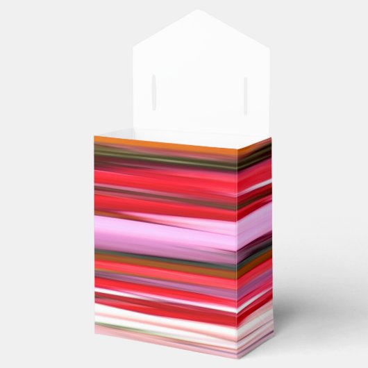 Abstrakte Nummer 2: Orangefarbene Unschärfe Geschenkschachtel (Geöffnet)