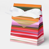 Abstrakte Nummer 2: Orangefarbene Unschärfe Geschenkschachtel (Vorderseite)