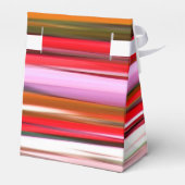 Abstrakte Nummer 2: Orangefarbene Unschärfe Geschenkschachtel (Rückseite)