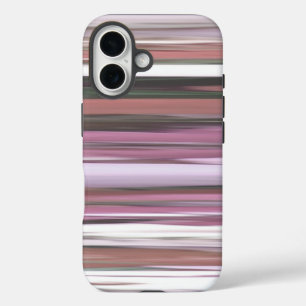 Abstrakte Nummer 2: Rosa Unschärfe iPhone 16 Hülle