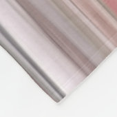 Abstrakte Nummer 2: Rosa Unschärfe Fleecedecke (Ecke)