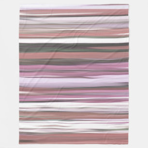 Abstrakte Nummer 2: Rosa Unschärfe Fleecedecke