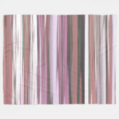 Abstrakte Nummer 2: Rosa Unschärfe Fleecedecke (Vorderseite (Horizontal))