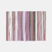 Abstrakte Nummer 2: Rosa Unschärfe Fleecedecke (Vorderseite (Horizontal))