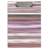 Abstrakte Nummer 2: Rosa Unschärfe Klemmbrett (Vorderseite)