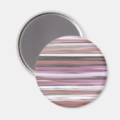 Abstrakte Nummer 2: Rosa Unschärfe Magnet (Vorderseite/Rückseite)