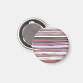 Abstrakte Nummer 2: Rosa Unschärfe Magnet (Vorderseite/Rückseite)