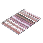 Abstrakte Nummer 2: Rosa Unschärfe Notizblock (Linke Seite)