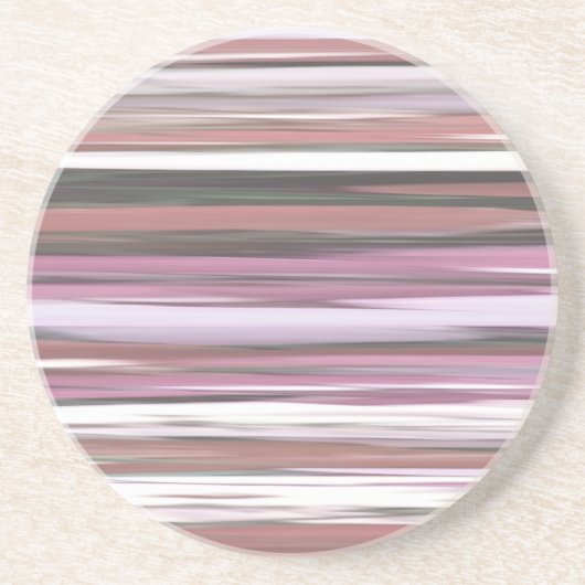 Abstrakte Nummer 2: Rosa Unschärfe Untersetzer (Vorne)