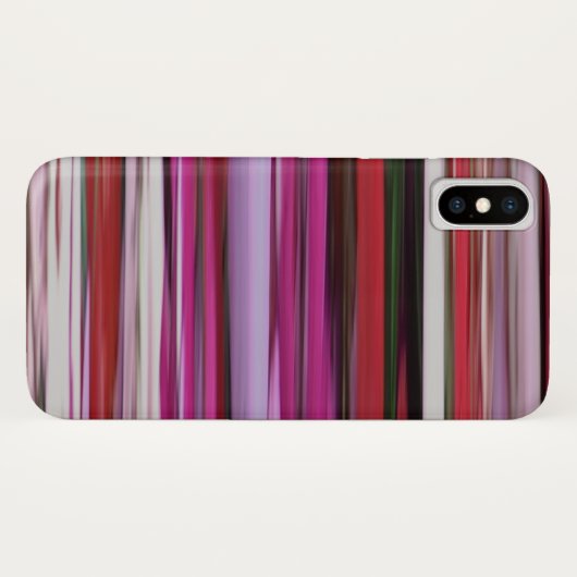 Abstrakte Nummer 2: Rote Unschärfe Case-Mate iPhone Hülle (Rückseite (Horizontal))