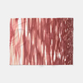 Abstrakte Nummer 2: Rote Unschärfe Fleecedecke (Vorderseite (Horizontal))