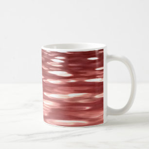 Abstrakte Nummer 2: Rote Unschärfe Kaffeetasse