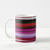 Abstrakte Nummer 2: Rote Unschärfe Kaffeetasse (Links)