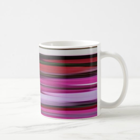Abstrakte Nummer 2: Rote Unschärfe Kaffeetasse (Rechts)