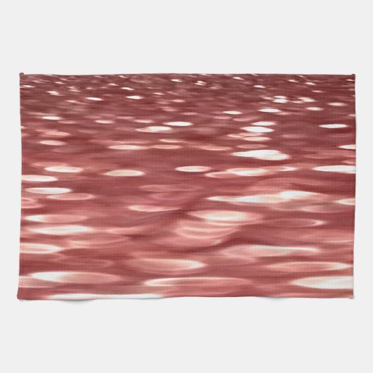 Abstrakte Nummer 2: Rote Unschärfe Küchentuch (Horizontal)