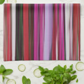 Abstrakte Nummer 2: Rote Unschärfe Küchentuch (Gefaltet)