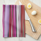 Abstrakte Nummer 2: Rote Unschärfe Küchentuch (Viertel Falte)