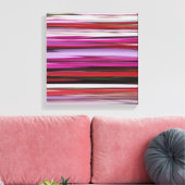 Abstrakte Nummer 2: Rote Unschärfe Leinwanddruck (Insitu (Wohnzimmer))