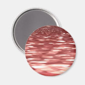 Abstrakte Nummer 2: Rote Unschärfe Magnet (Vorderseite/Rückseite)