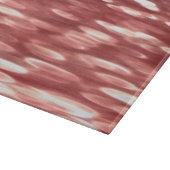 Abstrakte Nummer 2: Rote Unschärfe Schneidebrett (Ecke)