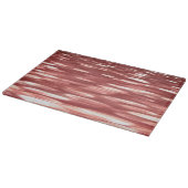 Abstrakte Nummer 2: Rote Unschärfe Schneidebrett (Ecke)