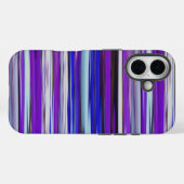 Abstrakte Nummer 2: Ultraviolettunschärfe Case-Mate iPhone Hülle (Rückseite (Horizontal))