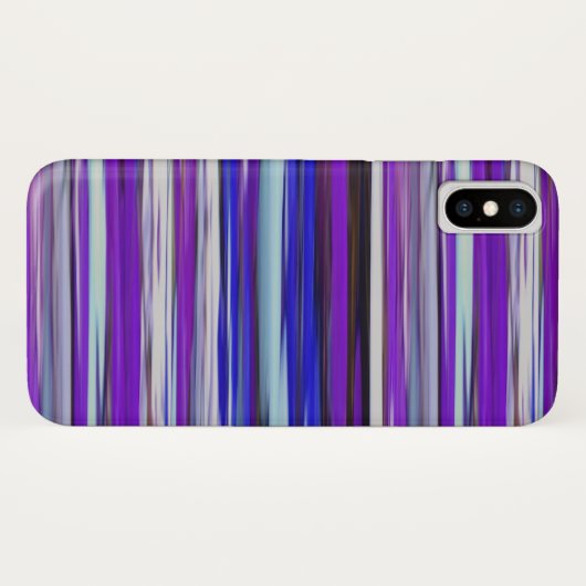 Abstrakte Nummer 2: Ultraviolettunschärfe Case-Mate iPhone Hülle (Rückseite (Horizontal))
