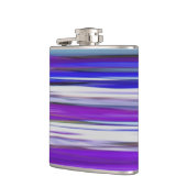 Abstrakte Nummer 2: Ultraviolettunschärfe Flachmann (Links)