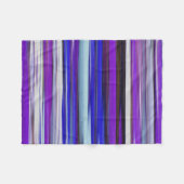 Abstrakte Nummer 2: Ultraviolettunschärfe Fleecedecke (Vorderseite (Horizontal))