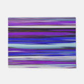 Abstrakte Nummer 2: Ultraviolettunschärfe Fußmatte (Vorderseite)