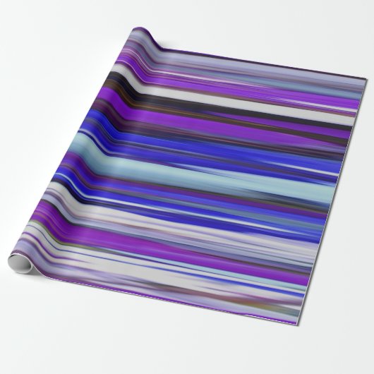 Abstrakte Nummer 2: Ultraviolettunschärfe Geschenkpapier (Ungerollt)