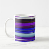 Abstrakte Nummer 2: Ultraviolettunschärfe Kaffeetasse (Links)