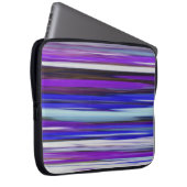 Abstrakte Nummer 2: Ultraviolettunschärfe Laptopschutzhülle (Vorne Rechts)
