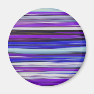 Abstrakte Nummer 2: Ultraviolettunschärfe Magnet