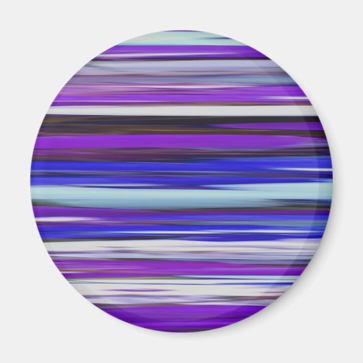 Abstrakte Nummer 2: Ultraviolettunschärfe Magnet (Vorne)