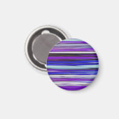 Abstrakte Nummer 2: Ultraviolettunschärfe Magnet (Vorderseite/Rückseite)