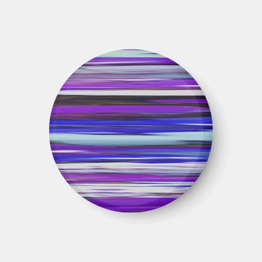 Abstrakte Nummer 2: Ultraviolettunschärfe Magnet (Vorne)