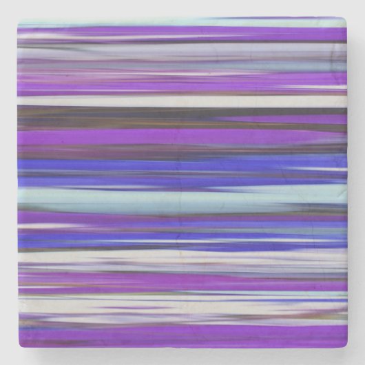 Abstrakte Nummer 2: Ultraviolettunschärfe Steinuntersetzer (Vorderseite)