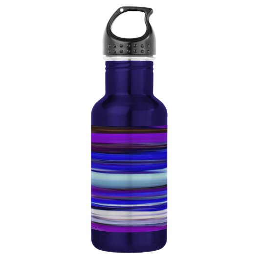 Abstrakte Nummer 2: Ultraviolettunschärfe Trinkflasche (Vorderseite)