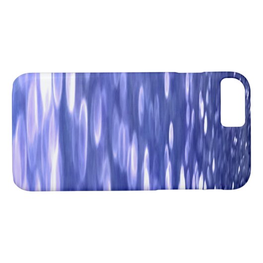 Abstrakte Nummer 3: Blauschimmer Case-Mate iPhone Hülle (Rückseite (Horizontal))