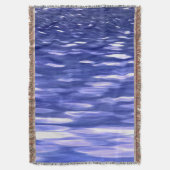 Abstrakte Nummer 3: Blauschimmer Decke (Vorderseite Vertikal)