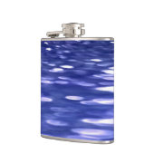 Abstrakte Nummer 3: Blauschimmer Flachmann (Links)