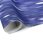 Abstrakte Nummer 3: Blauschimmer Geschenkpapier (Rolleneckpunkt)