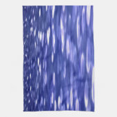 Abstrakte Nummer 3: Blauschimmer Geschirrtuch (Vertikal)