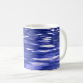 Abstrakte Nummer 3: Blauschimmer Kaffeetasse (VorderseiteRechts)