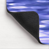 Abstrakte Nummer 3: Blauschimmer Mousepad (Ecke)