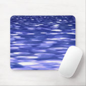 Abstrakte Nummer 3: Blauschimmer Mousepad (Mit Mouse)